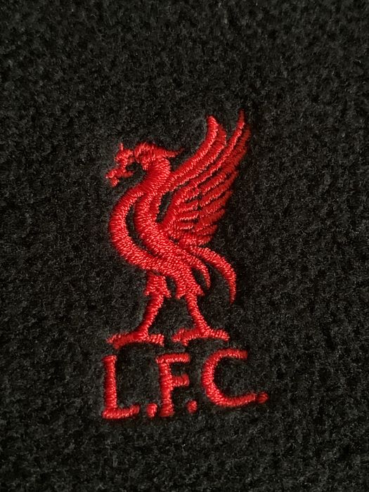 Шикарная мужская футбольная флисовая кофта FC Liverpool Zip Fleece