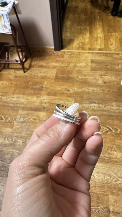 Наборы из родированого серебра