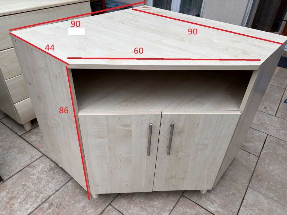 Szafka, komoda narożna, dobry stan, kolor klon Wawer, Warszawa