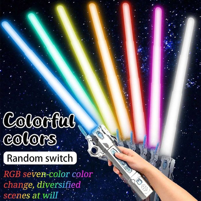 Miecz świetlny Toys plastik wbudowany akumulator