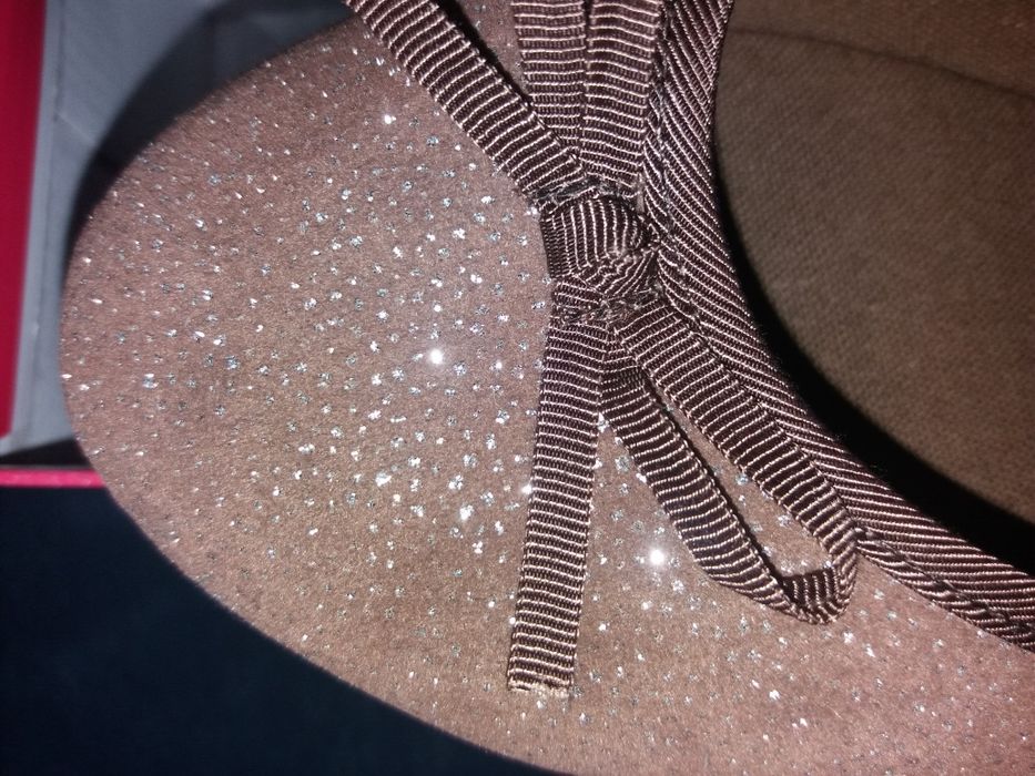 Балетки туфли Plato Intertop с блестками 38 размер