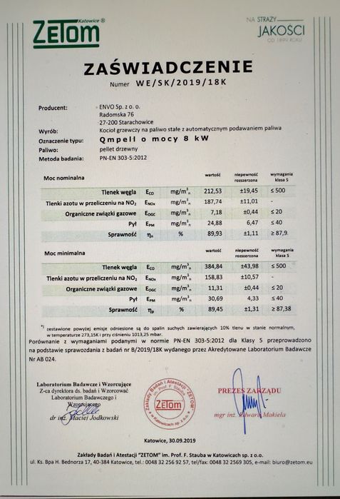 Piec do mieszkania. Mały kocioł na Pellet 8kW z montażem i dotacją