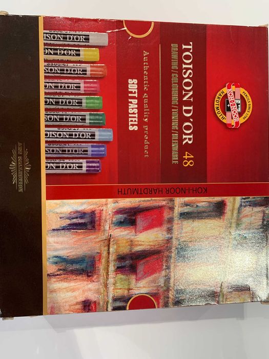 Pastele suche z serii Toison D'or 8516 KOH-I-NOOR zestaw 48 sztuk