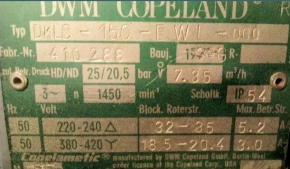 Kapelan. Холодовий агрегат. Капелан.