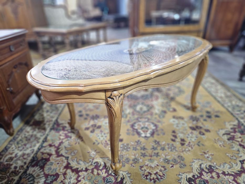 Ława owalna Ludwik #711 Antyki Stylowy Węgrów