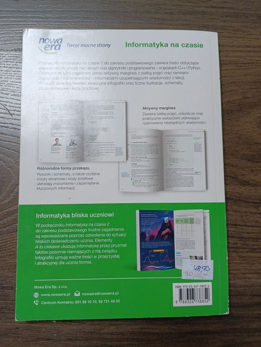 Podręcznik  informatyka na czasie 2
