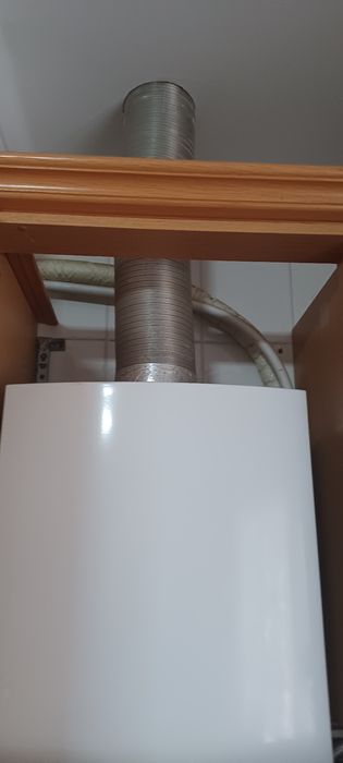 Caldeira Vaillant a funcionar