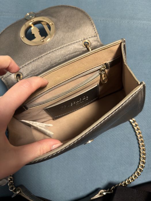 Срібляста Сумка Trussardi