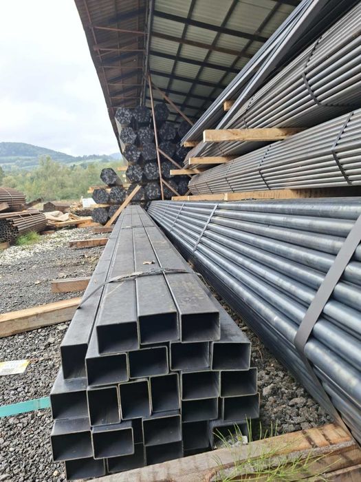 Profil 60x80x2 - na wiaty, garaż, konstrukcje metalowe - NISKA CENA