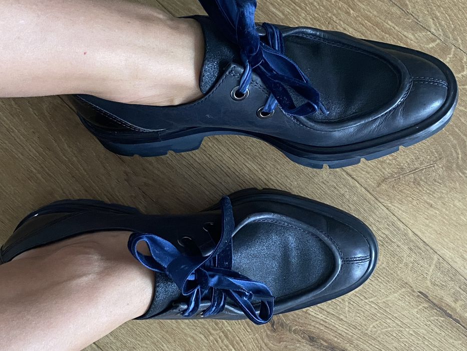 Geox 39 granatowe buty damskie