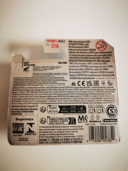 Honda VFR750R Hot Wheels 2025