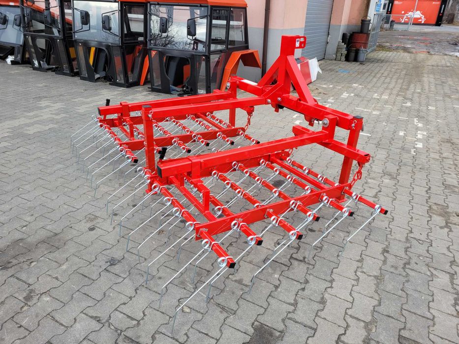 Brona palcowa Chwastownik 3m 4m brona polowa włóka Dexwal metaltechnik