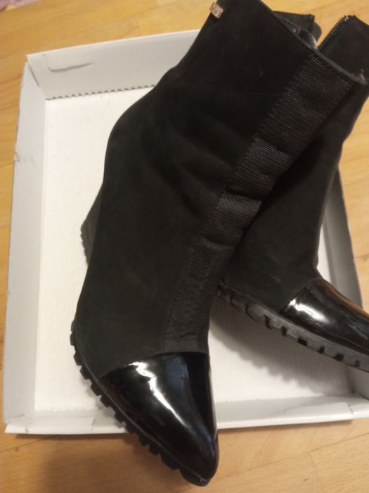 Nr 37 damskie buty, imitacja zamszu