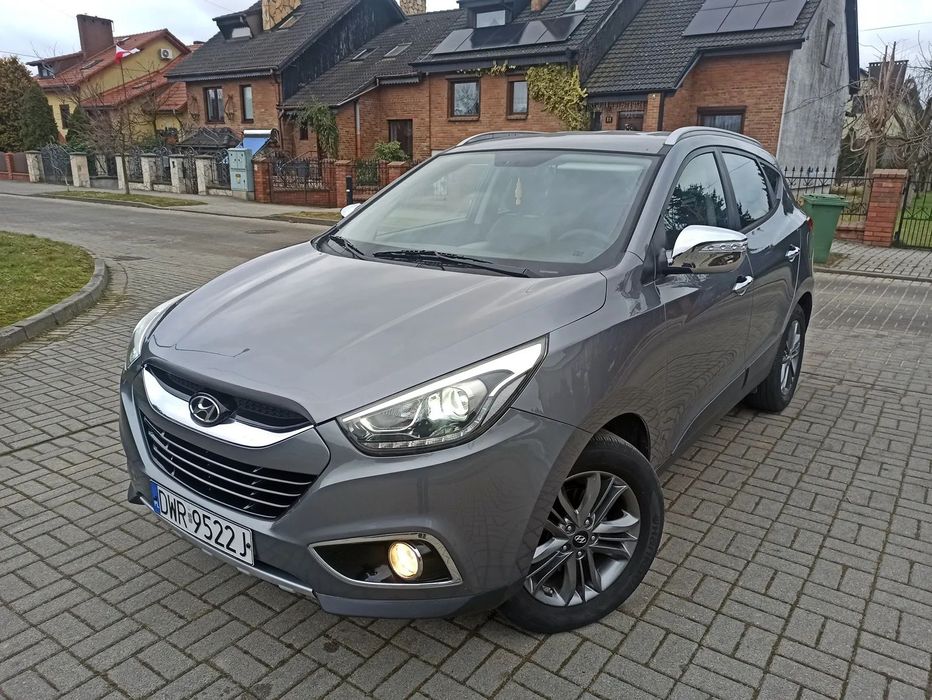 Hyundai ix35 LiFT 2014_BiLED_NAVI 3D_KAMERA_PóŁSKóRA_CHROM_Parktronik_Grzana Kanapa