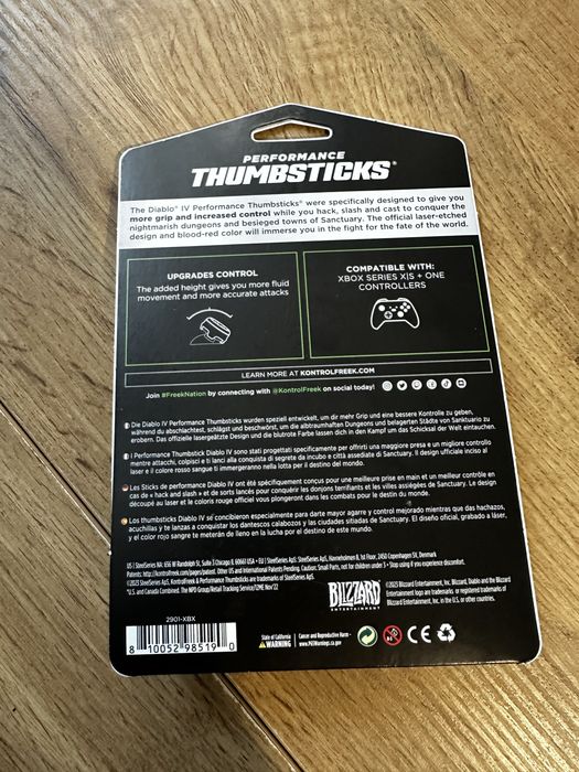 KontrolFreek steelseries diablo 4 gumki analogowe diablo xbox series s x one pad analog