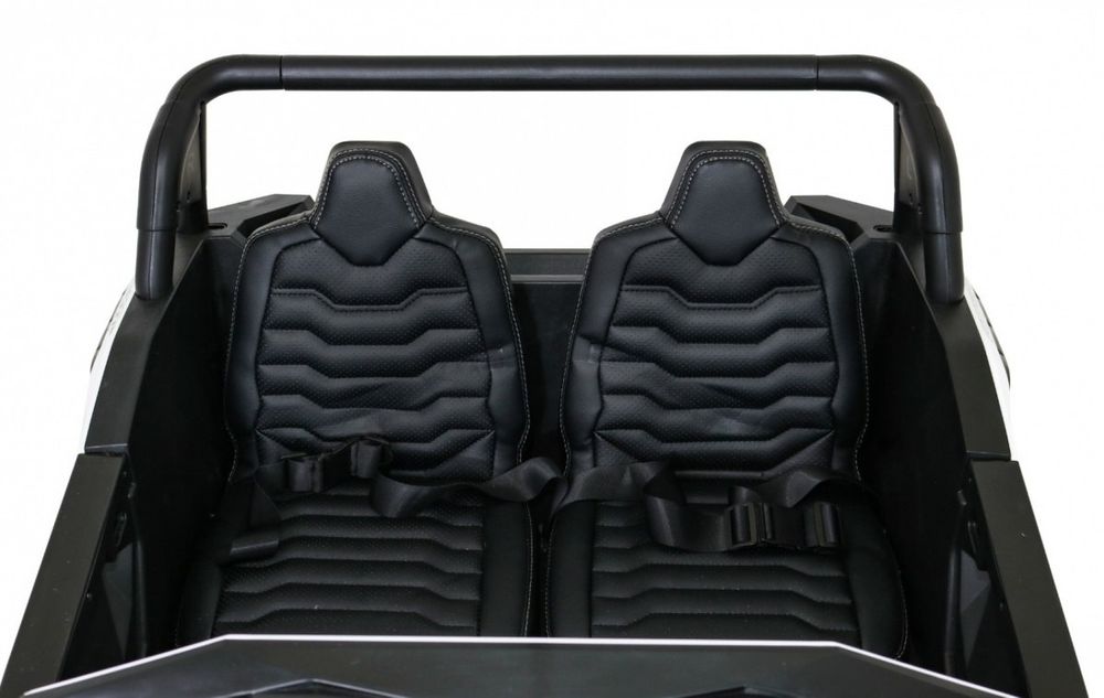 Auto na akumulator Buggy ATV Racing A032 Biały 4x4 24V7Ah 800W