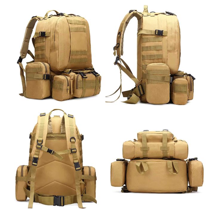Тактический походный рюкзак Solve D3-GGL-405 Multicam на 56 л