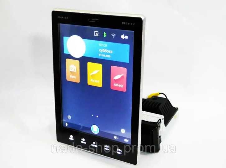 Автомагнітола 1din 9510А 9,5" Екран Tesla Style /4Ядра/1Gb Ram/Android