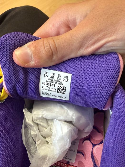 Puma suede XL 2x TMNT “krang” edição limitada