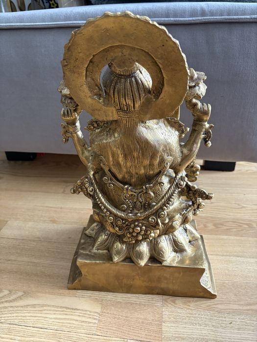 Lakshmi | Laxmi | Lakszmi statuetka | mosiądz | ręcznie robiona | 15kg