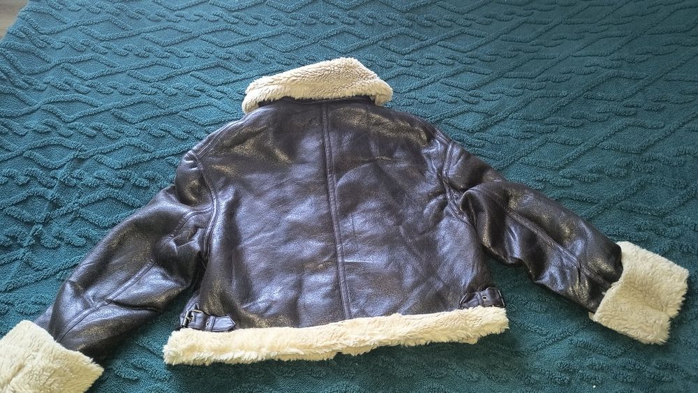 Kurtka ramoneska ocieplana