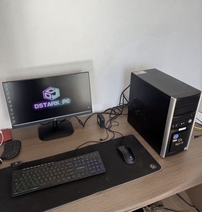 Игровой компьютер i5 4590 16ГБ ОЗУ SSD 120ГБ HDD 500ГБ GTX1050Ti/4ГБ