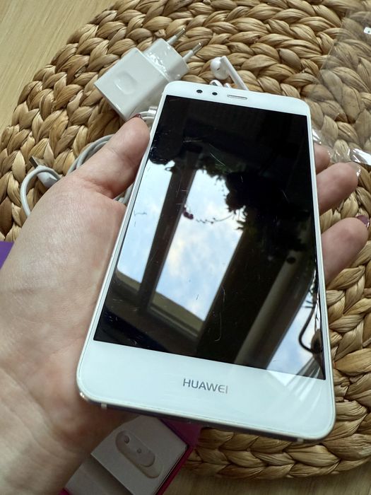 Huawei P10 Lite, biały, zestaw