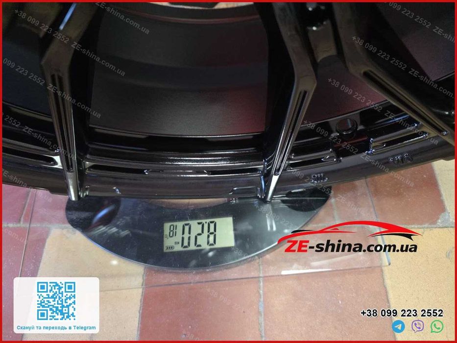 Диски Vossen R18 5x120 ET35 Flow Forming 8 кг  BMW E90 E60 F30 F10 320d 520d X3 F25 M Sport Нові Gloss Black