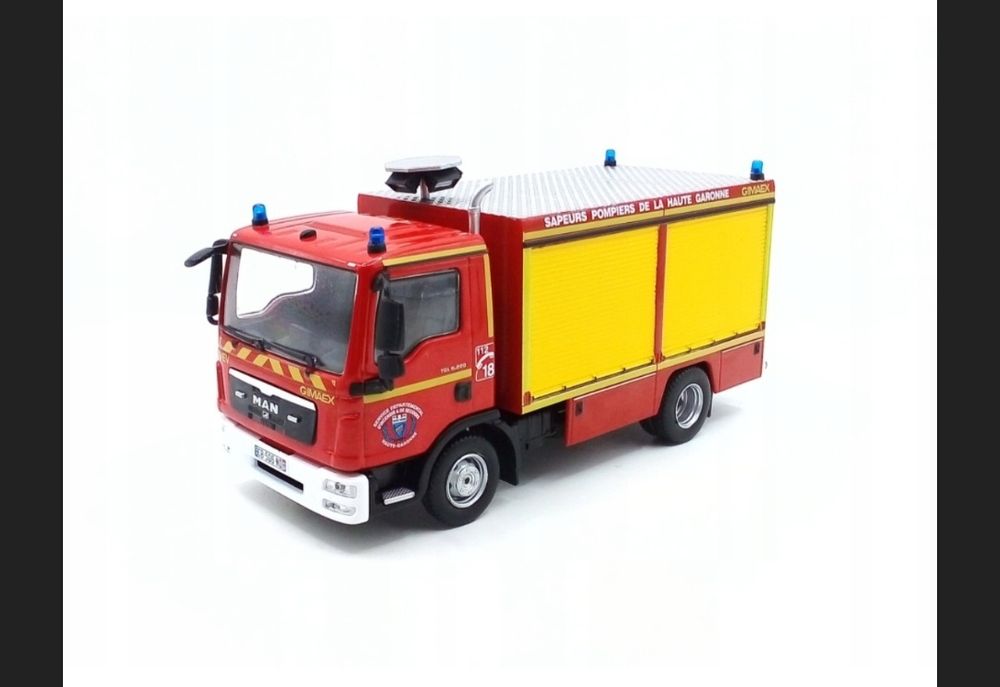 MAN TGL 8.220 samochód ratownictwa technicznego - skala 1:43 - Hachette