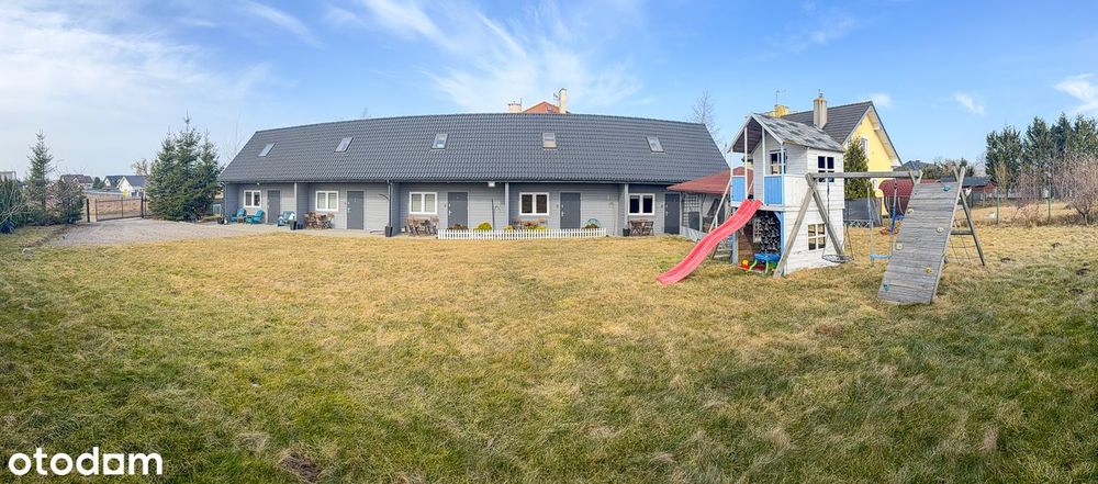 Inwestycja nad morzem, 5 apartamentów, 3min. od plaży w  Mielenku!