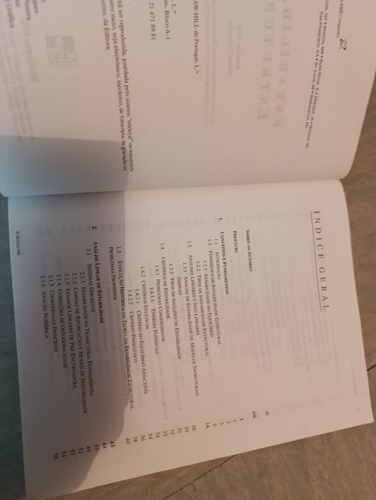 Estabilidade Estrutural - António Reis (portes incluídos)