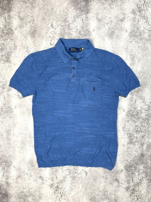 (Розмір S) Светр-поло Ralph Lauren Cotton-Linen Polo-Collar Sweater футболка