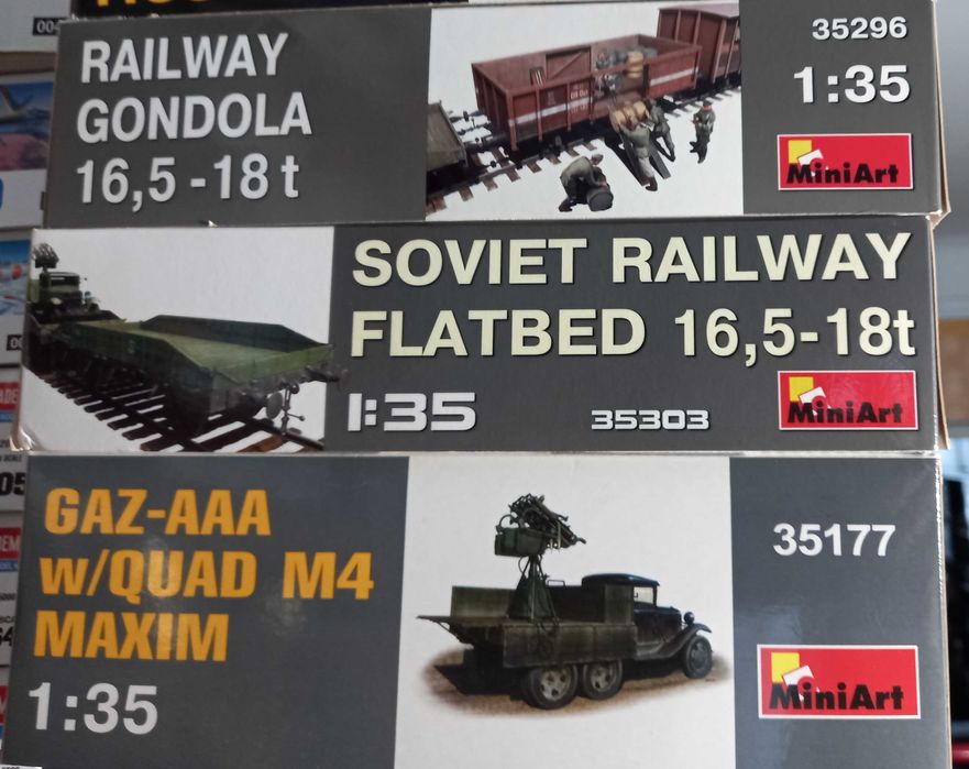 наборы бронетехники 1/35 - бронепоезд