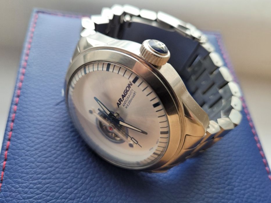 Zegarek Aragon Antygravity automat NH38 komplet