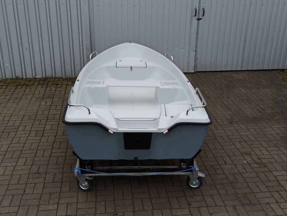 ! PROMOCJA ! łódka wędkarska DELFINA 360 z relingami do elektryka