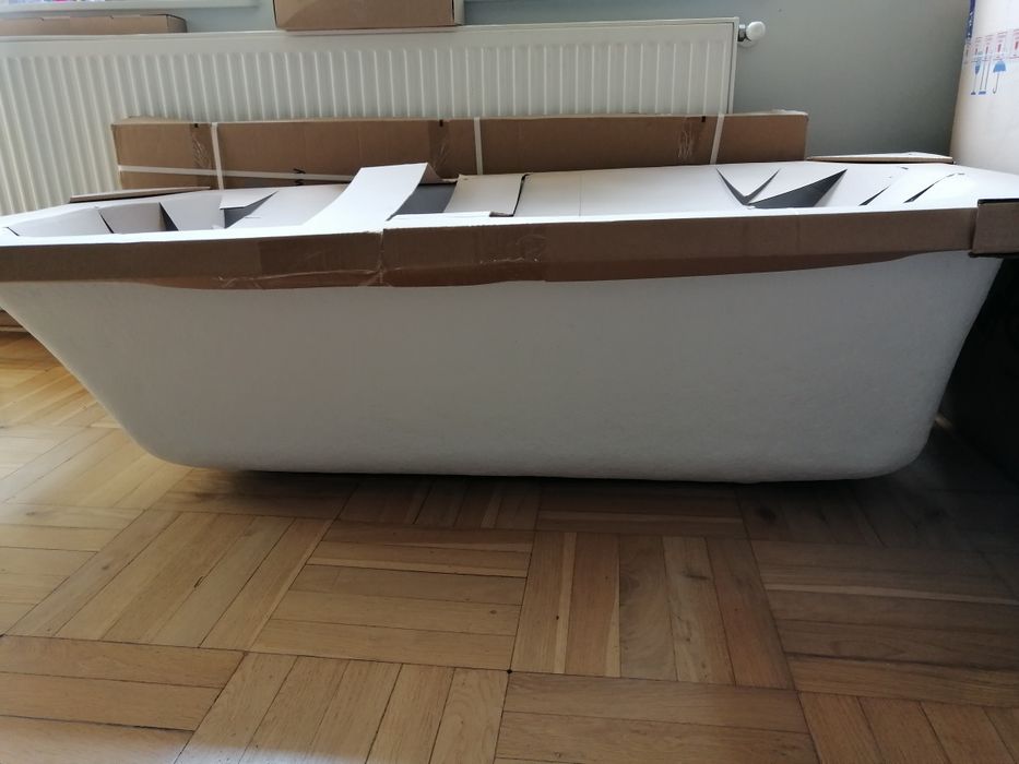 Wanna prostokątna 160x70cm cm Sanitop Aqua Su Linha