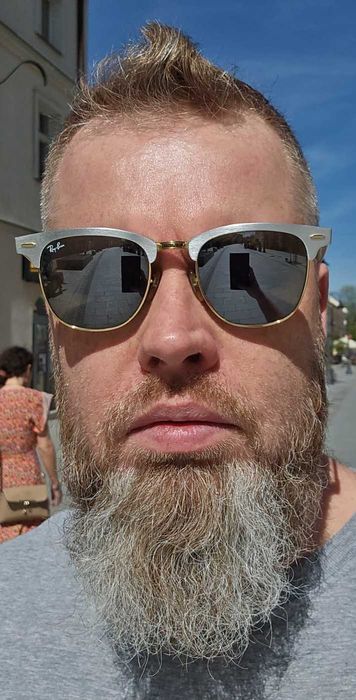 Ray Ban Clubmaster RB3507 in Silver Aluminum