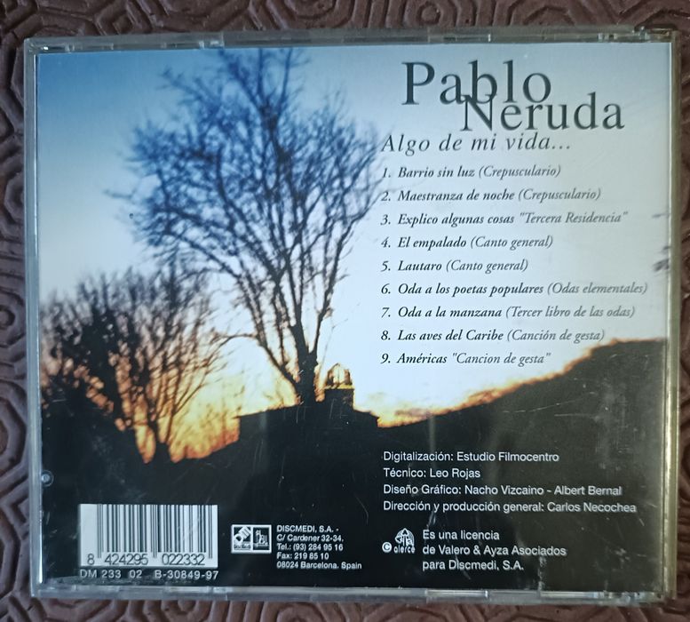 CD - Pablo Neruda