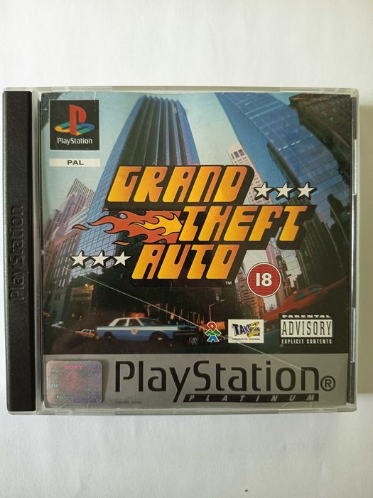 Grand Theft Auto GTA PSX PS1 PlayStation angielska bez manuala