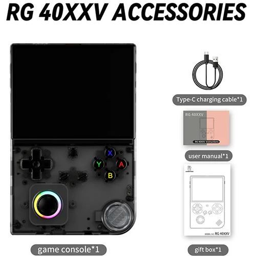 Consola Retro Anbernic RG40XXV - Preto