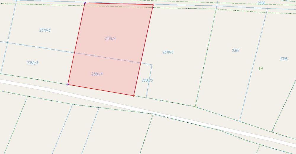 Działka na sprzedaż Węglewice (wydane warunki zabudowy)
