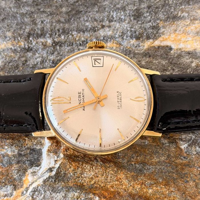 Zegarek Ancre Ultramatic - Hermann Becker - 14k Złoto - 1960s