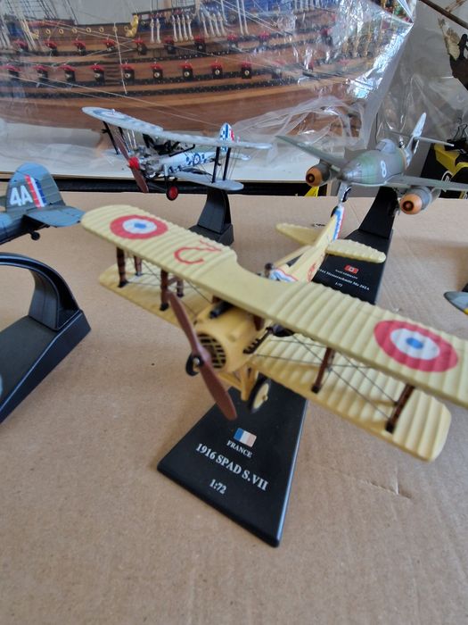 Metalowe modele samolotów 1:72 6 szt.