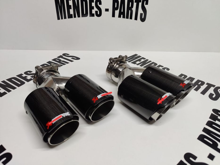 Ponteira tipo akrapovic auto ( ler descrição)