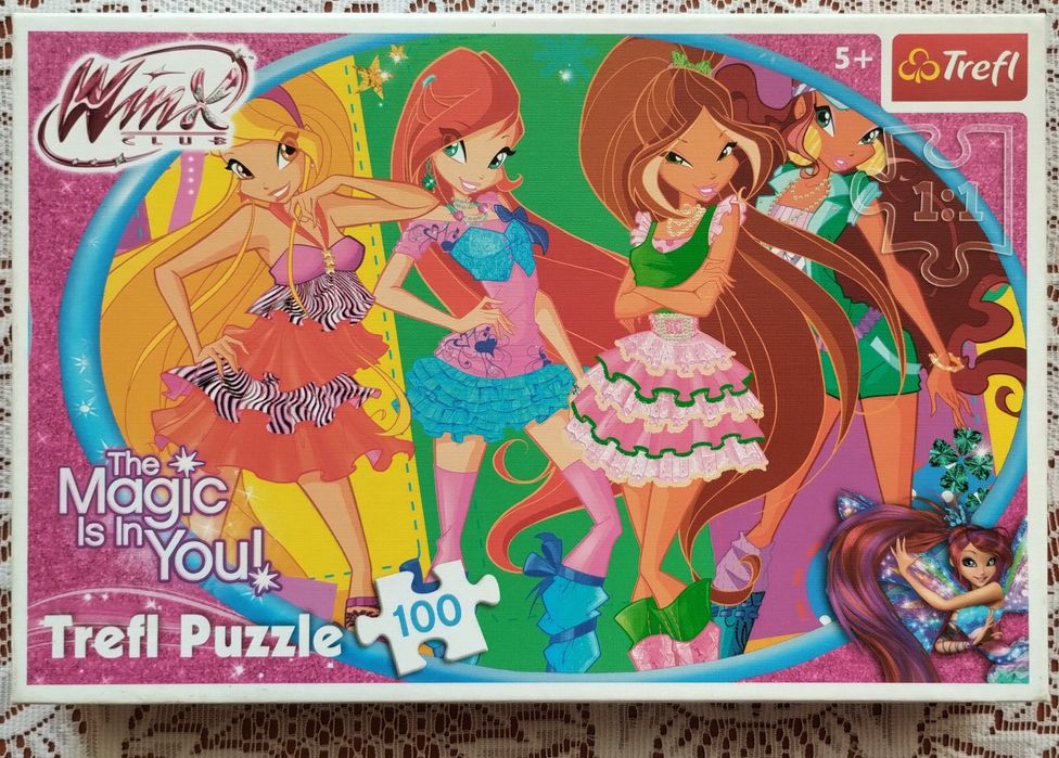 Puzzle 100 pcs. Przyjaciółki z Winx Club
