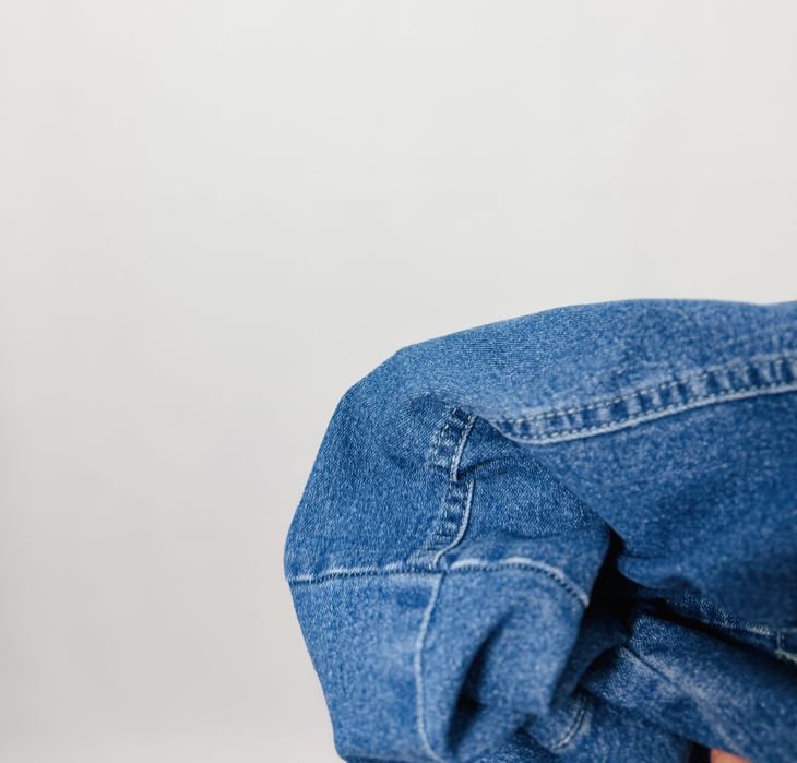 Jeansowy kombinezon z krótkim rękawem M 38 Shein