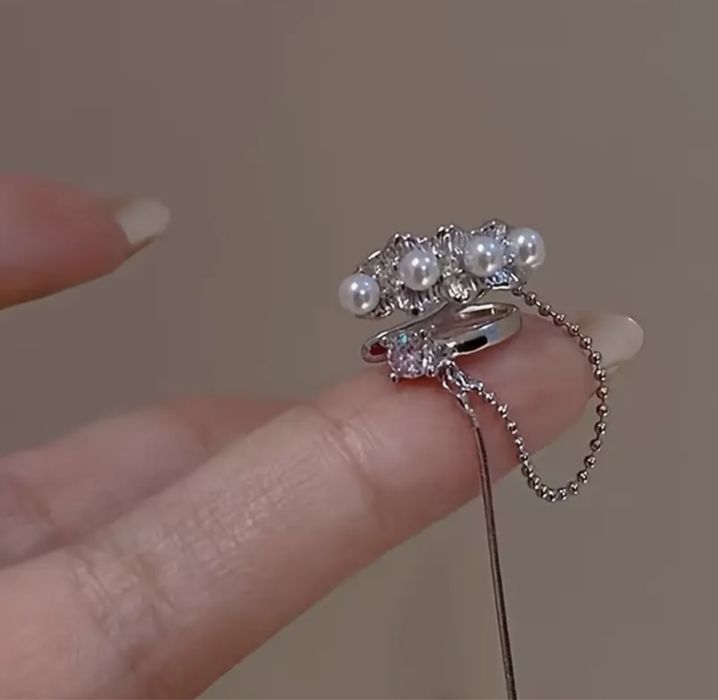 Каффа моносерьга клипса