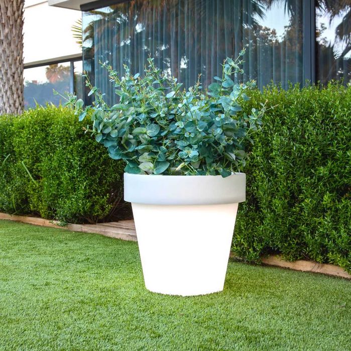 Vaso com iluminação