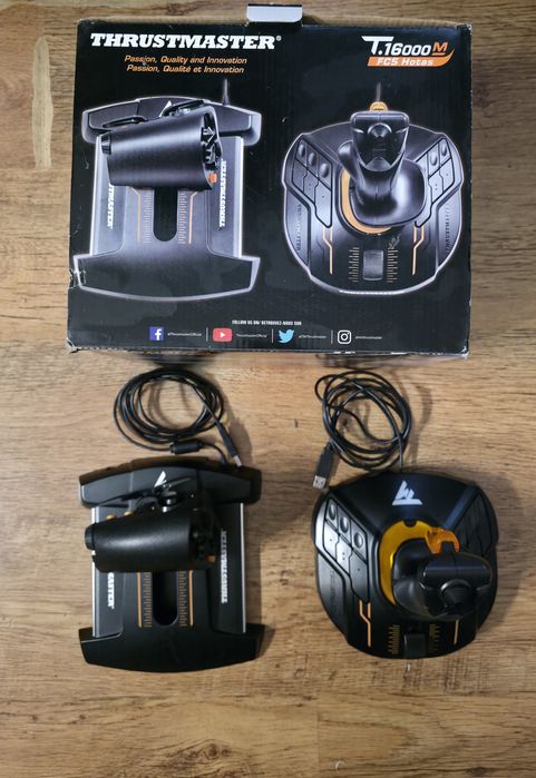Joystick Thrustmaster 16000m z przepustnicą
