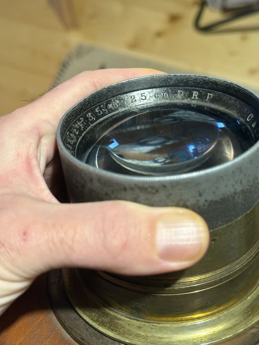 Obiektyw Carl Zeiss Jena 25cm, 3,5F DRP